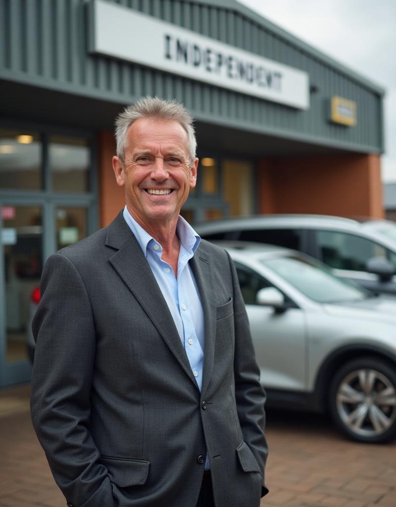 Ian, owner of Shropshire Motors